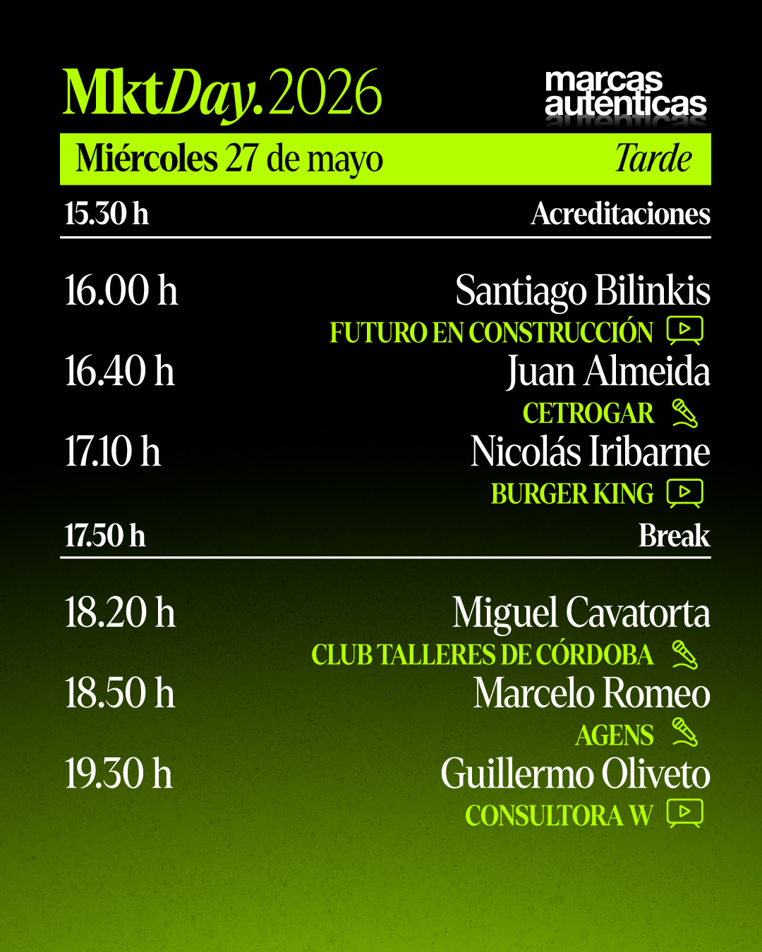 27 de Mayo - Tarde